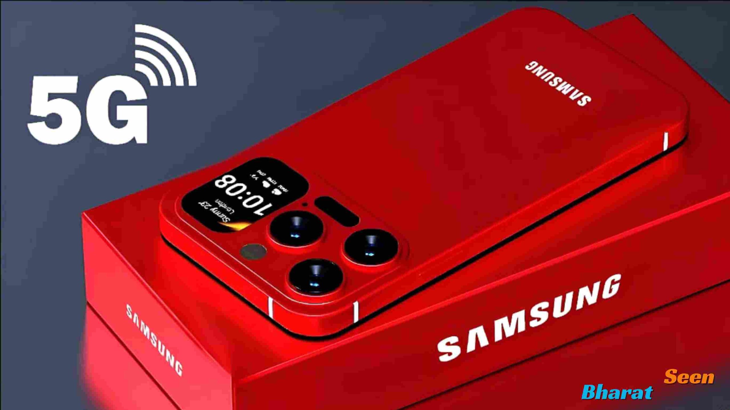 Samsung 5g Smartphone New Look सैमसंग का नया स्मार्टफोन 450 MP कैमरा और 6300mAh बैटरी वाला तगड़ा बैकअप के साथ