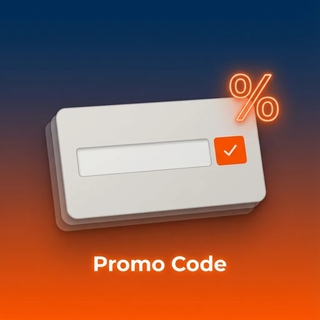 Promo code guide showing MOSTNEW and CASINOSPINS bonuses with steps to apply codes during registration or deposit